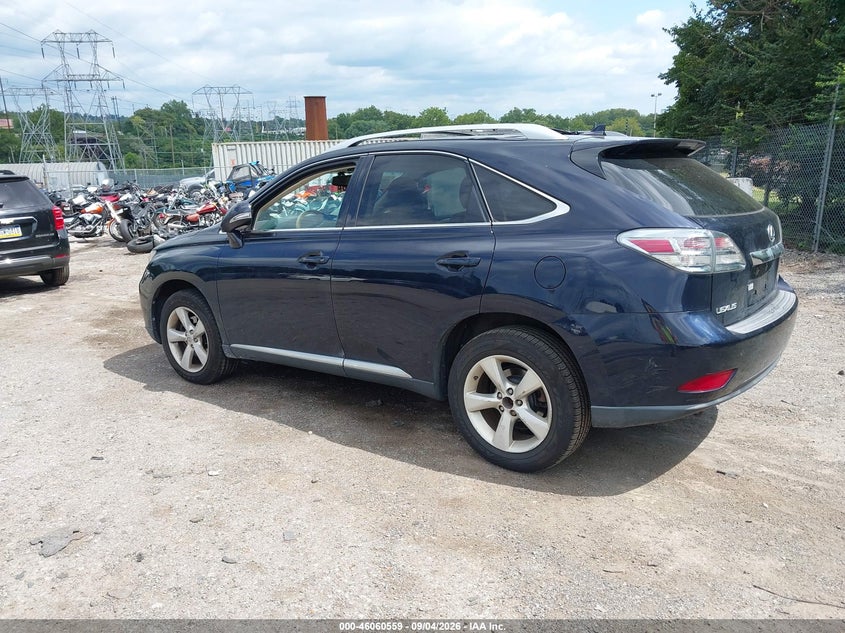 2010 LEXUS RX SPORT UTILITY VEHICLE 3.5L V-6 DOHC, VVT, PREMIUM , 275HP