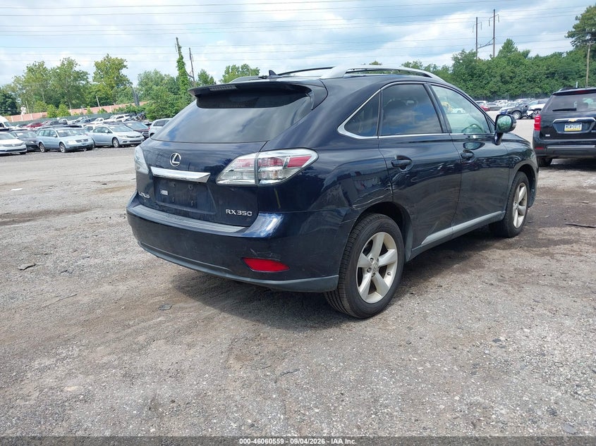 2010 LEXUS RX SPORT UTILITY VEHICLE 3.5L V-6 DOHC, VVT, PREMIUM , 275HP