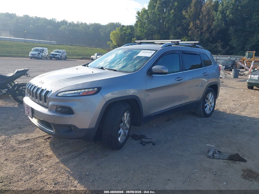 Vin: 1c4pjmdbxhw515286, lot: 46560093, jeep cherokee limited 4x4 20172