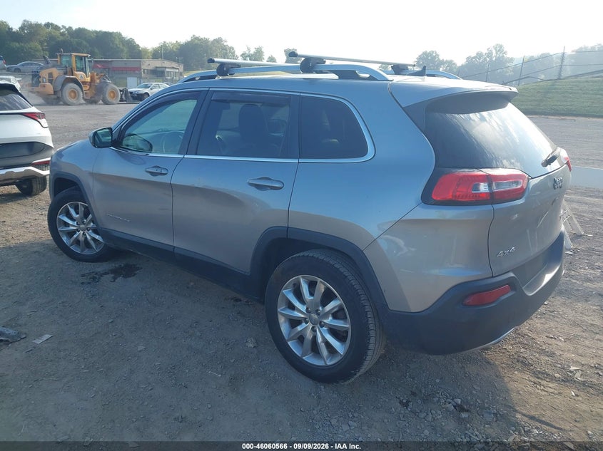 Vin: 1c4pjmdbxhw515286, lot: 46560093, jeep cherokee limited 4x4 20173