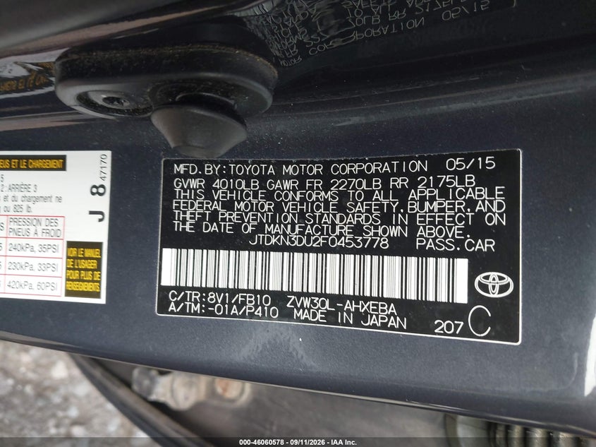 TOYOTA PRIUS - zdjęcie 9