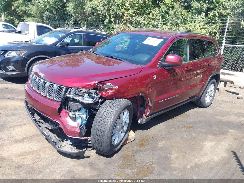 Vin: 1c4rjfagxmc691092, lot: 46560124, jeep grand cherokee laredo e 4x4 20212