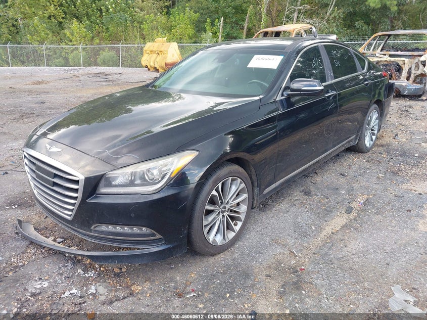 Vin: kmhgn4jexhu196451, lot: 46560139, genesis g80 3.8 20172