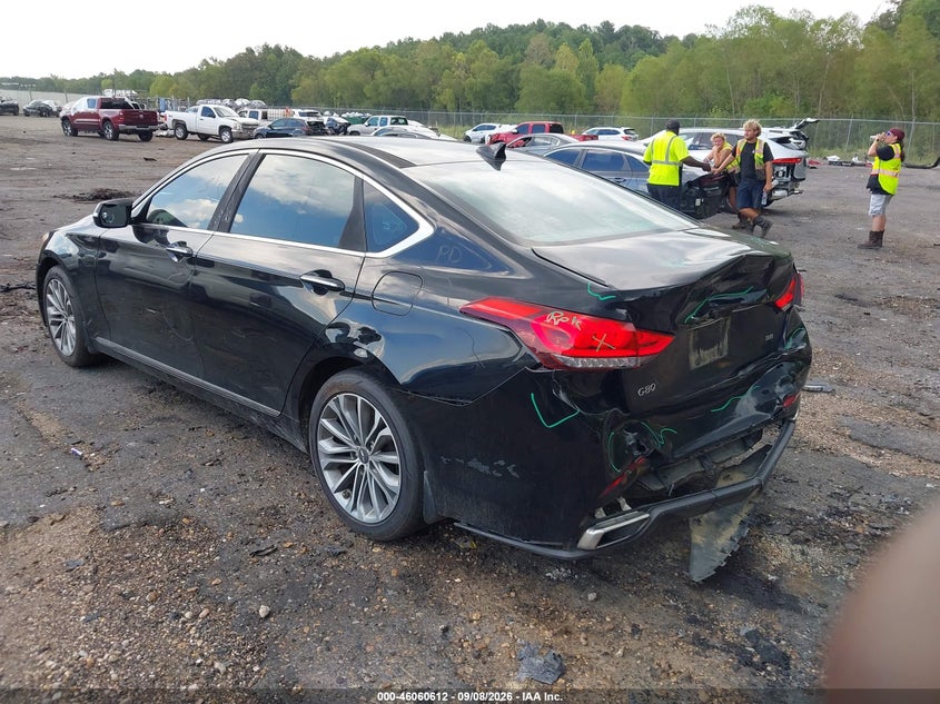 Vin: kmhgn4jexhu196451, lot: 46560139, genesis g80 3.8 20173