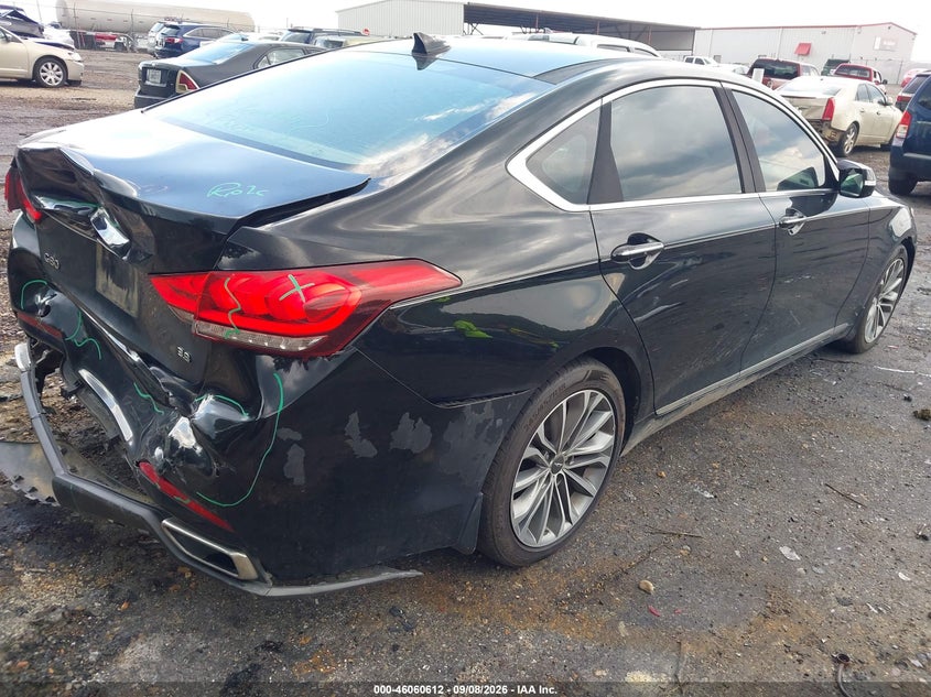 Vin: kmhgn4jexhu196451, lot: 46560139, genesis g80 3.8 20174