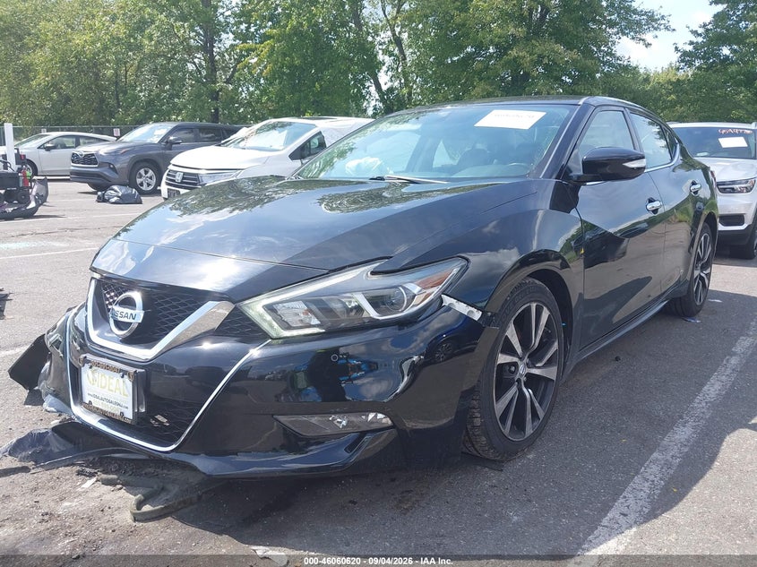 Vin: 1n4aa6ap7jc405357, lot: 46560147, nissan maxima 3.5 sv 20182