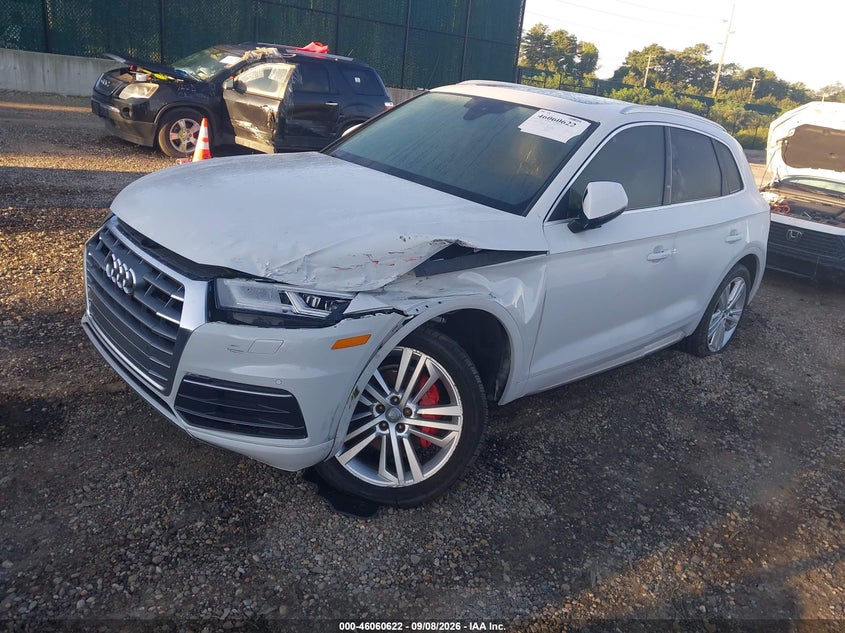 Vin: wa1bnafy6k2085585, lot: 46560149, audi q5 45 premium 20192