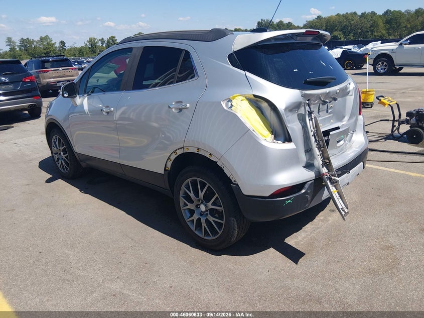Vin: kl4cj1sb9kb711339, lot: 46560160, buick encore fwd sport touring 20193