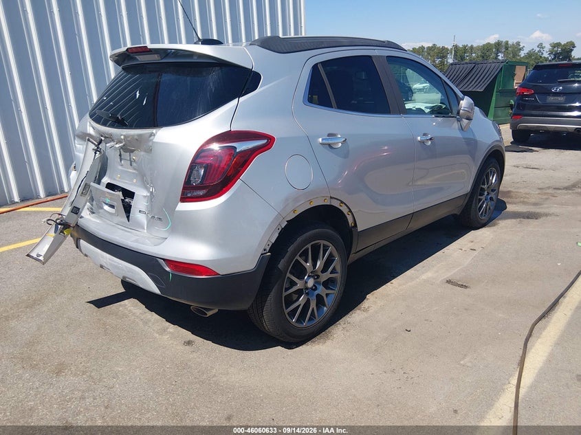 Vin: kl4cj1sb9kb711339, lot: 46560160, buick encore fwd sport touring 20194