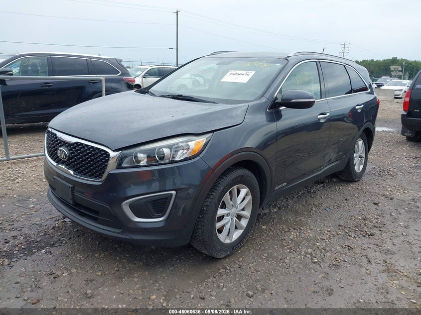 Vin: 5xypgda50hg321134, lot: 46560163, kia sorento 3.3l lx 20172