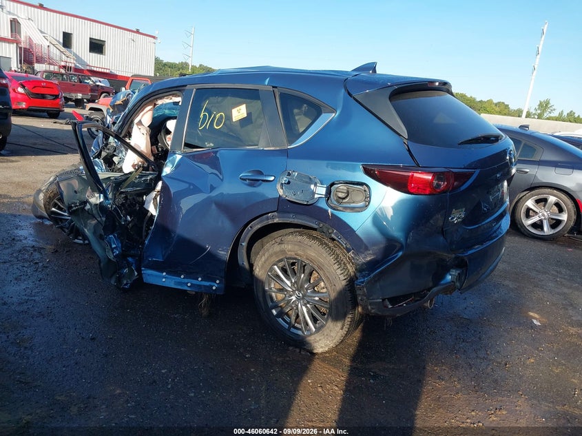 Vin: jm3kfbcmxm0391804, lot: 46560169, mazda cx-5 touring 20213