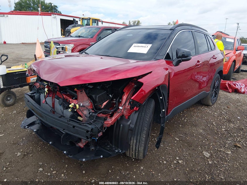 Vin: 7mufbabg8tv109219, lot: 46560190, toyota corolla cross hybrid xse 20262