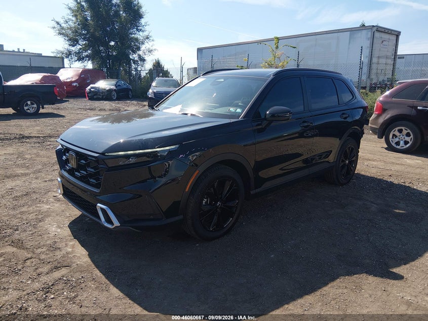 2026 Honda Cr-V Hybrid Awd Sport Touring, Удар сзади, IAAI, VIN 5J6RS6H90TL018387 — фото 2