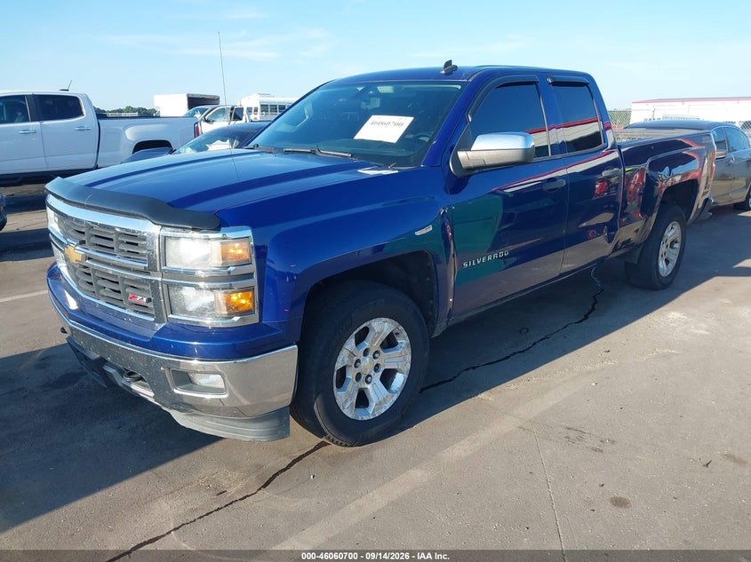Vin: 1gcvkrec5ez142077, lot: 46560226, chevrolet silverado 1500 lt 20142