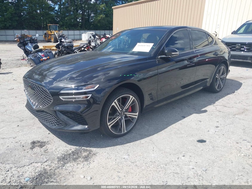 Vin: kmtg34scxru136969, lot: 46560228, genesis g70 2.5t awd 20242