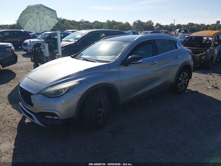 Vin: sjkch5cr1ja049696, lot: 46560253, infiniti qx30 premium 20182