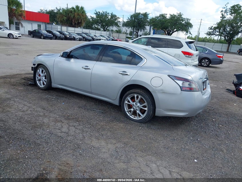 Vin: 1n4aa5ap0ec488288, lot: 46560270, nissan maxima 3.5 sv 20143
