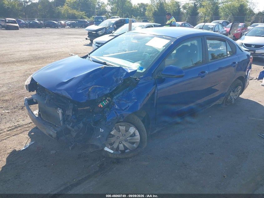 Vin: 3kpa24ad2le338616, lot: 46560276, kia rio s 20202