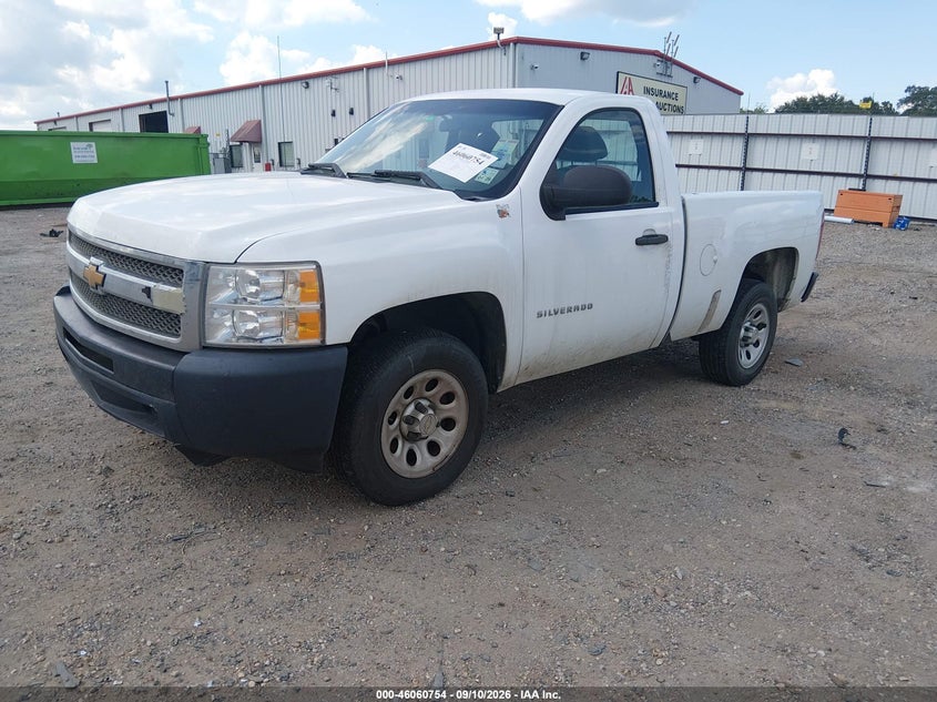 Vin: 1gcncpex9bz302493, lot: 46560281, chevrolet silverado 1500 work truck 20112