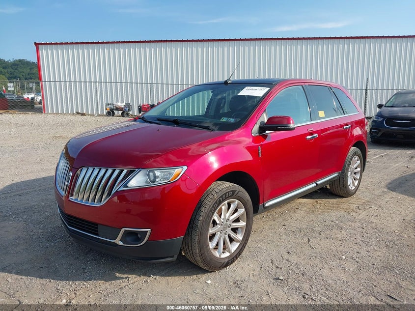 Vin: 2lmdj8jk0dbl28519, lot: 46560284, lincoln mkx 20132