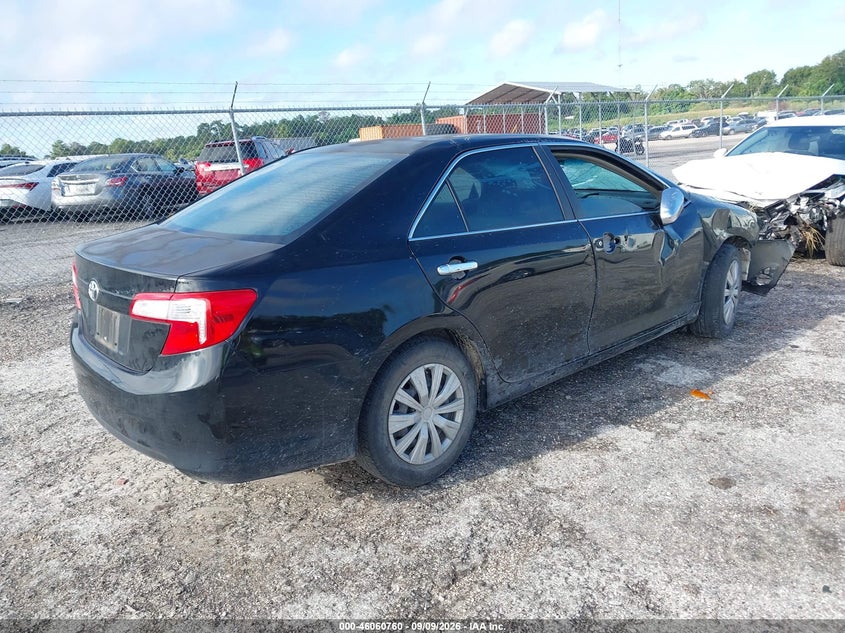 Vin: 4t1bf1fk5cu593823, lot: 46560287, toyota camry l 20124