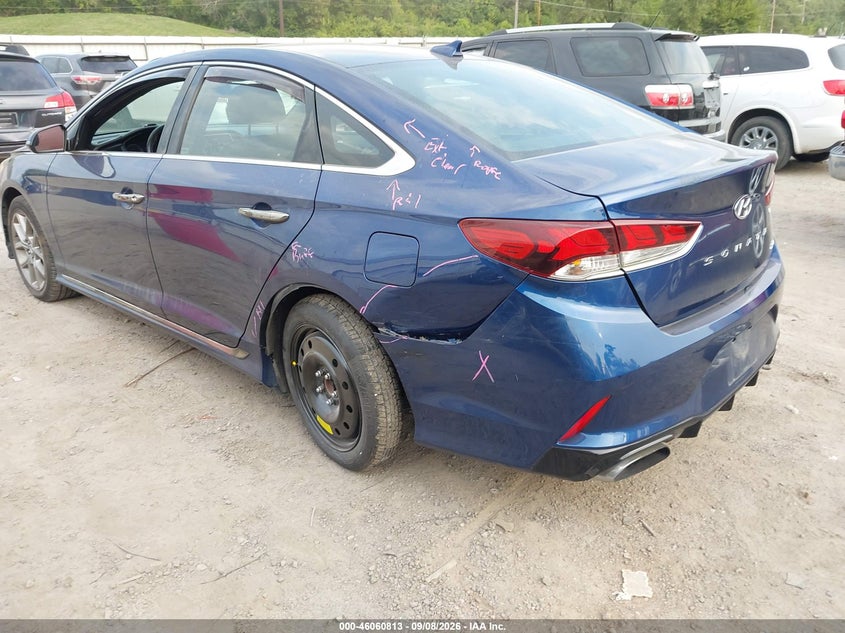Vin: 5npe34ab7jh646743, lot: 46560340, hyundai sonata sport 2.0t 20183