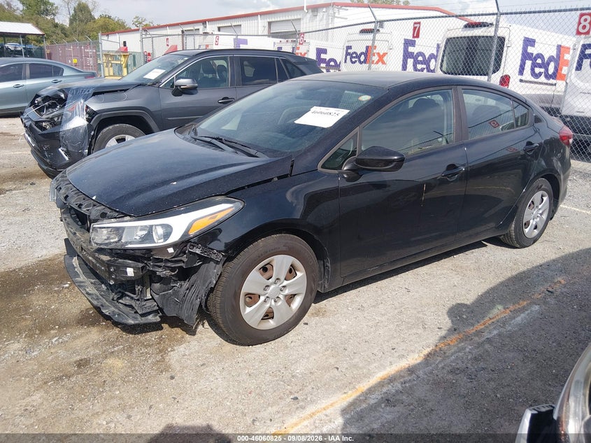 Vin: 3kpfk4a70je184193, lot: 46560352, kia forte lx 20182