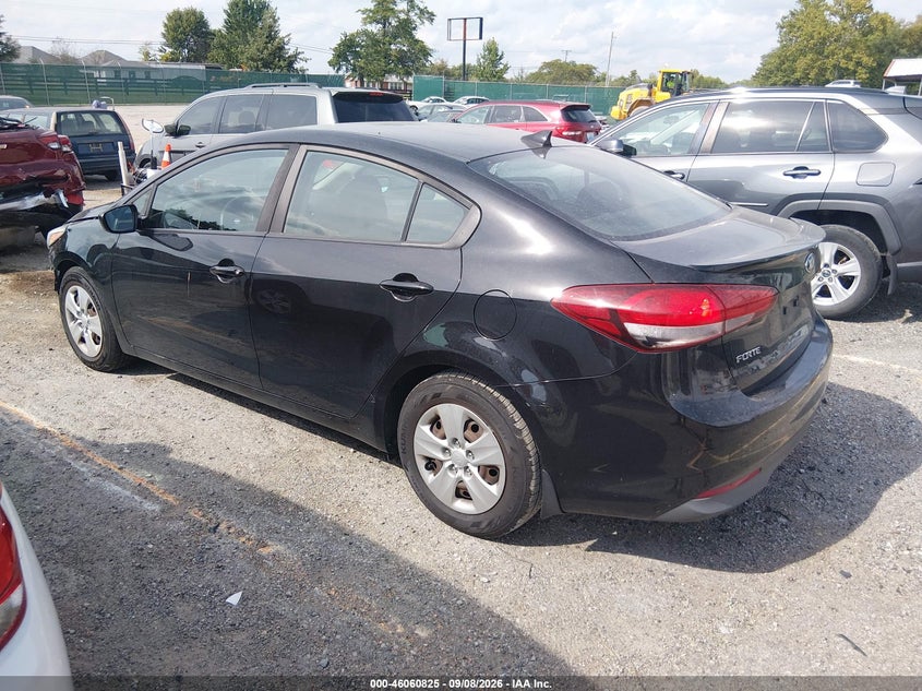 Vin: 3kpfk4a70je184193, lot: 46560352, kia forte lx 20183