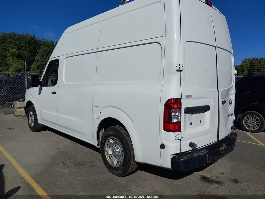Vin: 1n6bf0ly3jn809454, lot: 46560374, nissan nv cargo nv2500 hd sv v6 20183