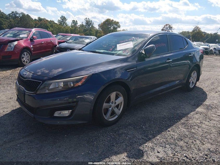 Vin: 5xxgm4a71fg480854, lot: 46560401, kia optima lx 20152