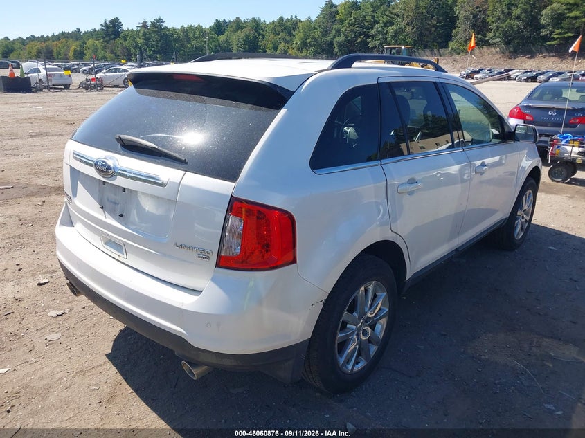 Vin: 2fmdk4kc1dbc46839, lot: 46560403, ford edge limited 20134