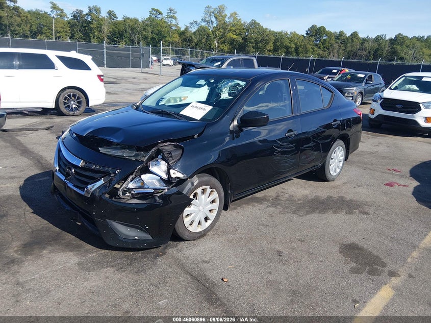 Vin: 3n1cn7ap0jl842850, lot: 46560423, nissan versa 1.6 s 20182