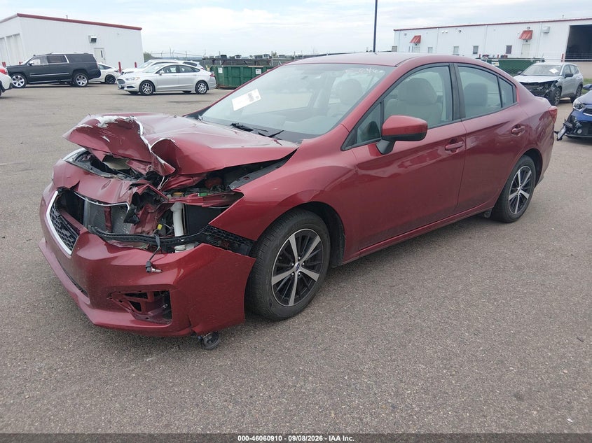 Vin: 4s3gkad69k3611787, lot: 46560437, subaru impreza 2.0i premium 20192