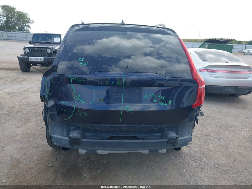 VOLVO XC90 2017 VIN YV4A22PK9H1106273