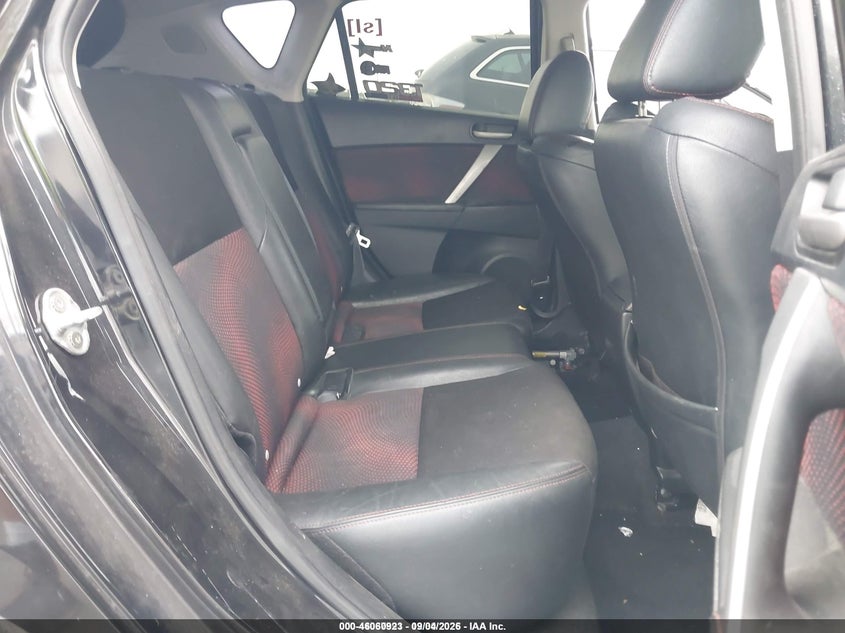 MAZDA MAZDASPEED3 2012 VIN JM1BL1L38C1551531