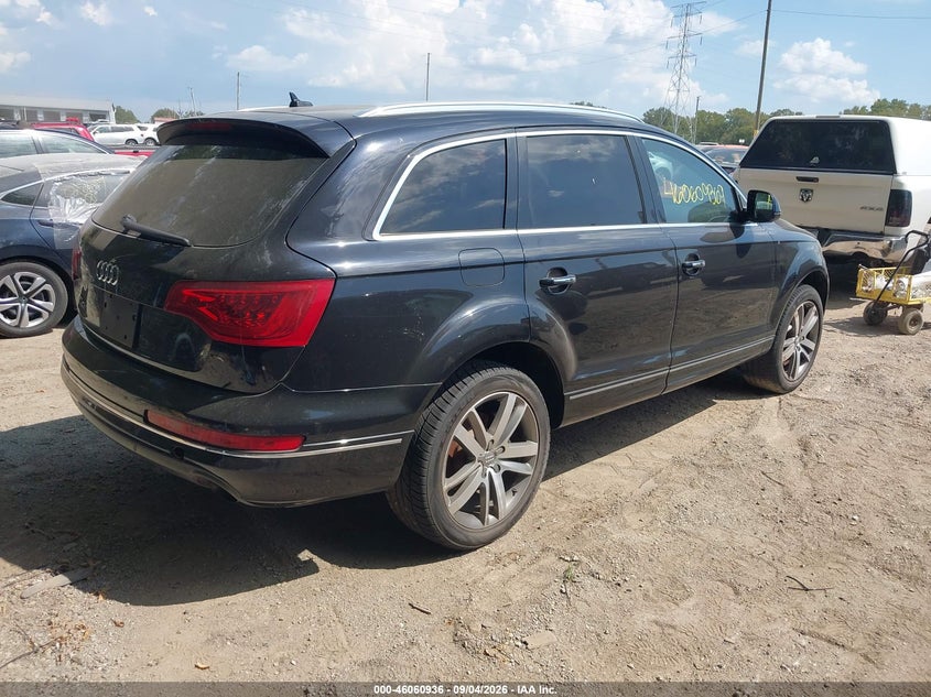 2012 AUDI Q7 auction photo 4