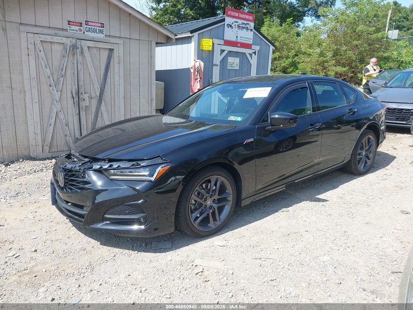 Vin: 19uub6f50sa002346, lot: 46560467, acura tlx a-spec package 20252