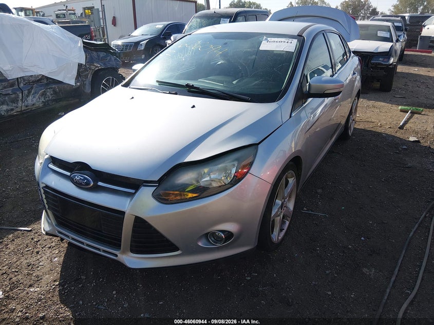 Vin: 1fadp3j26el240616, lot: 46560471, ford focus titanium 20142