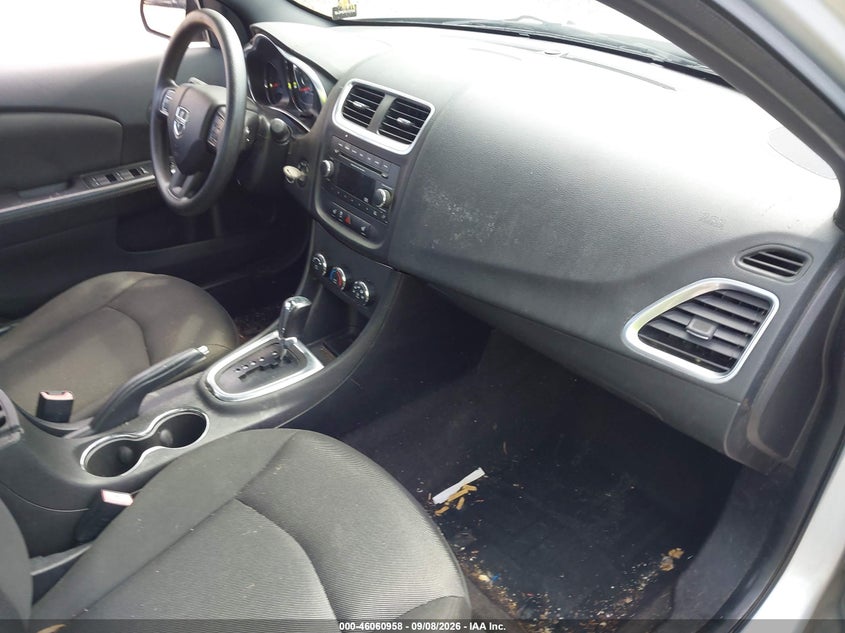 DODGE AVENGER 2012 VIN 1C3CDZAG3CN264326