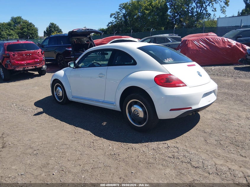 Vin: 3vwjp7at5cm610976, lot: 46560497, volkswagen beetle 2.5l 20123