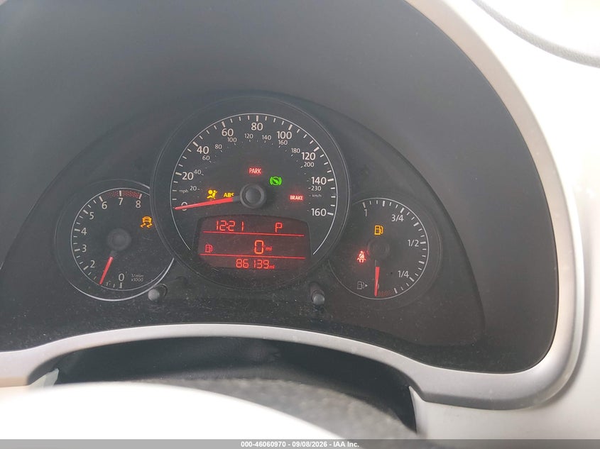 VOLKSWAGEN BEETLE 2012 VIN 3VWJP7AT5CM610976