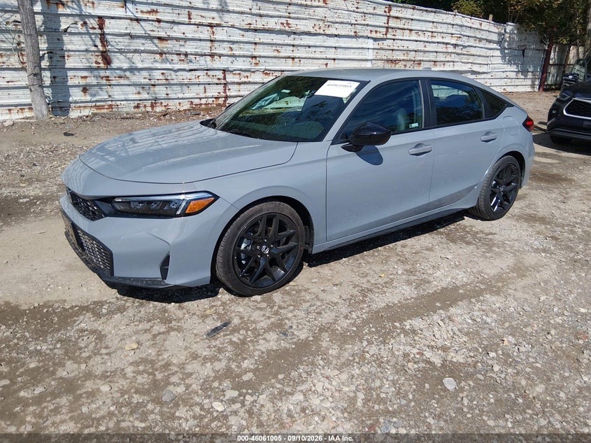 Vin: 19xfl2h82te022052, lot: 46560533, honda civic sport 20262