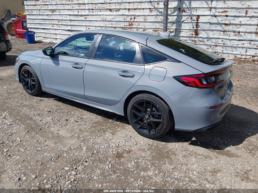 Vin: 19xfl2h82te022052, lot: 46560533, honda civic sport 20263