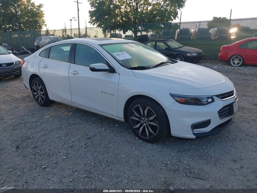 2018 Chevrolet Malibu Lt, Fresh Water, IAAI, VIN 1G1ZD5ST0JF283183