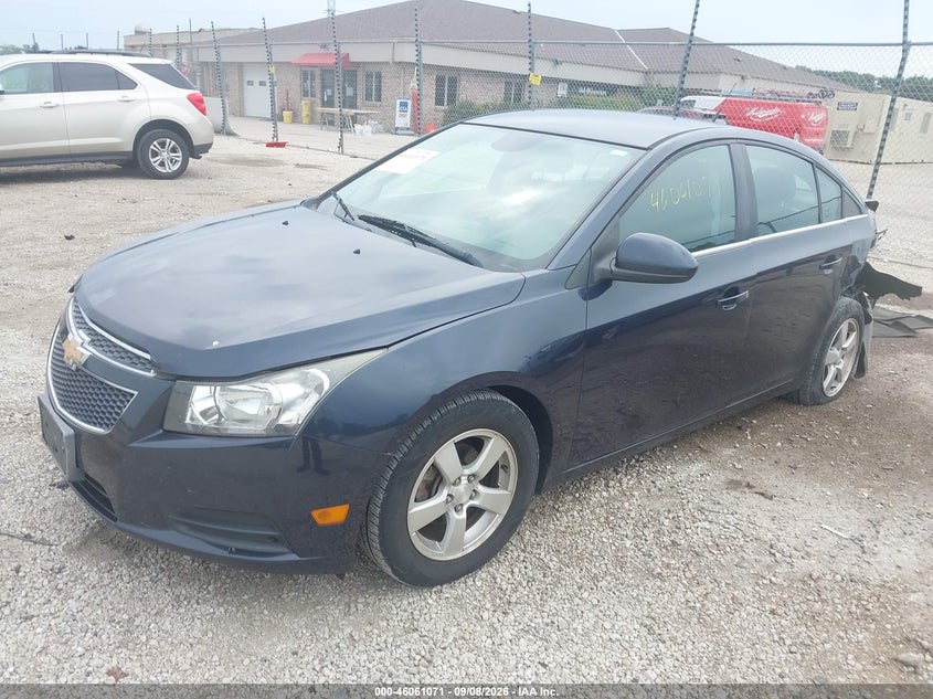 2014 Chevrolet Cruze 1Lt Auto, Left Rear, IAAI, VIN 1G1PC5SB8E7289153 — photo 2
