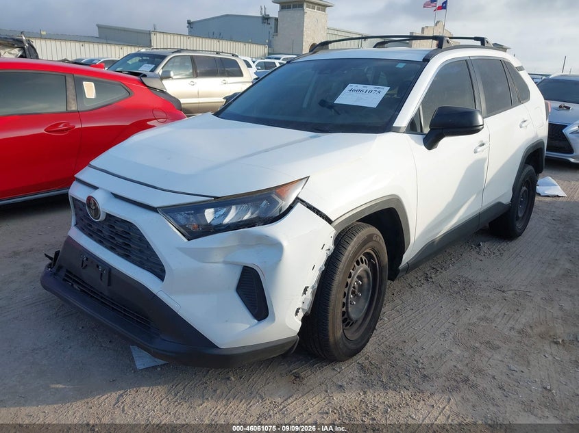 Vin: jtmh1rfv9md065970, lot: 46560602, toyota rav4 le 20212