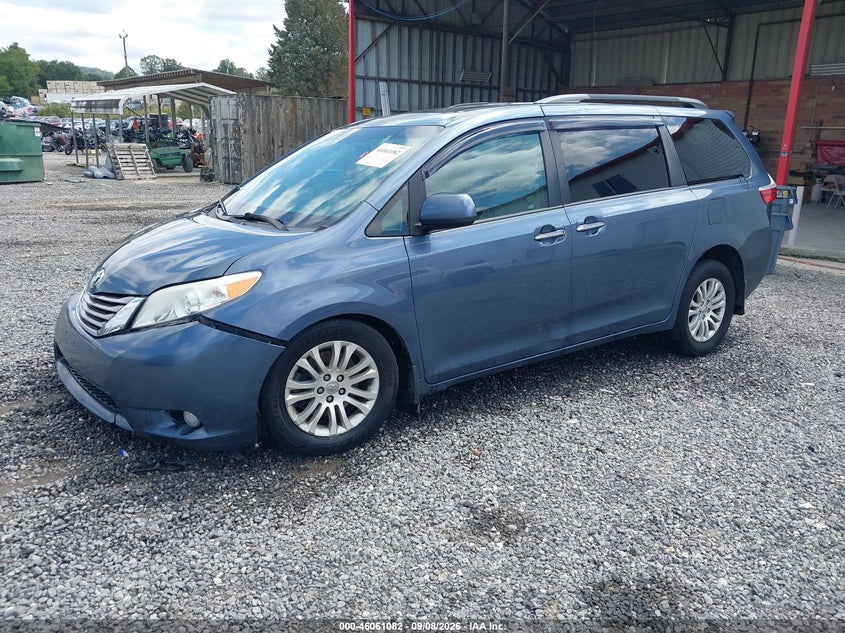 Vin: 5tdyz3dcxhs769273, lot: 46560610, toyota sienna xle premium 8 passenger 20172