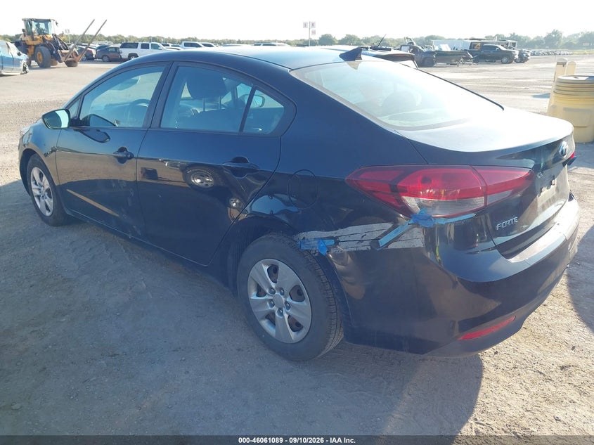 Vin: 3kpfk4a78je192879, lot: 46560616, kia forte lx 20183