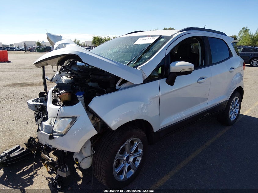 Vin: maj3p1te6jc246949, lot: 46560645, ford ecosport se 20182