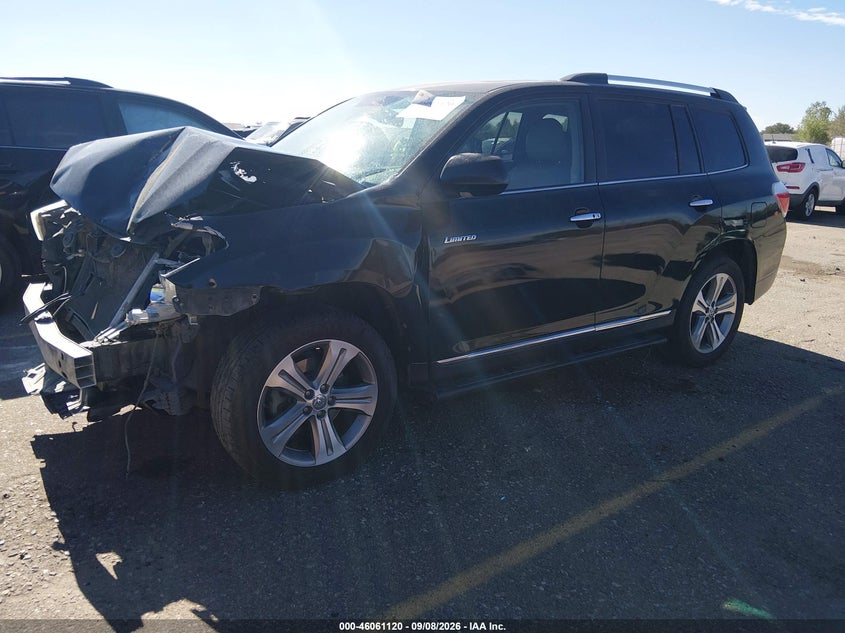 Vin: 5tddk3ehxbs054661, lot: 46560647, toyota highlander limited v6 20112